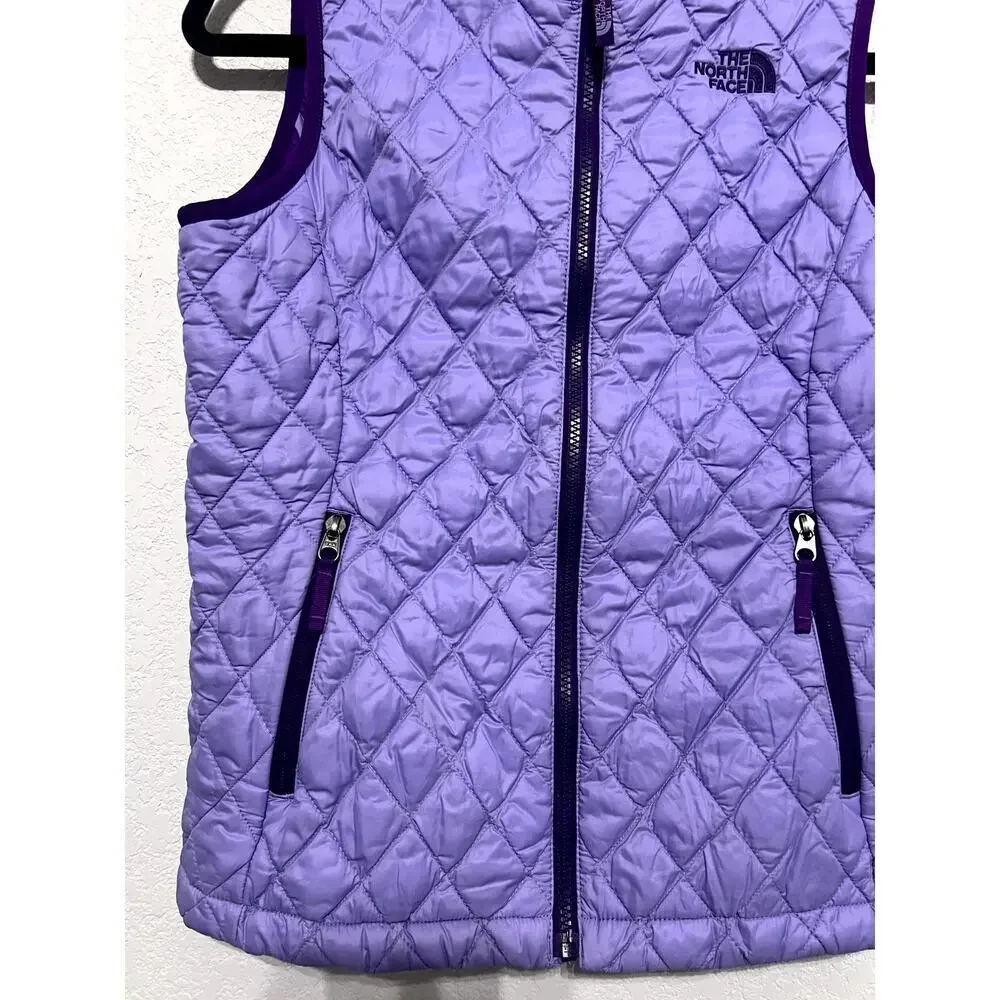 The North Face Thermoball Vest in Purple Size Large